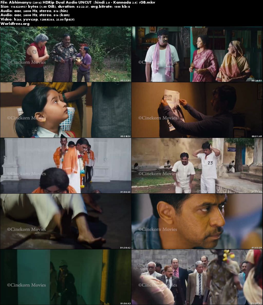 Abhimanyu 2016 HDRip 1Gb Hindi Dubbed Dual Audio UNCUT 720p Download Abhimanyu 2016 HDRip 1Gb Hindi Dubbed Dual Audio UNCUT 720p Download