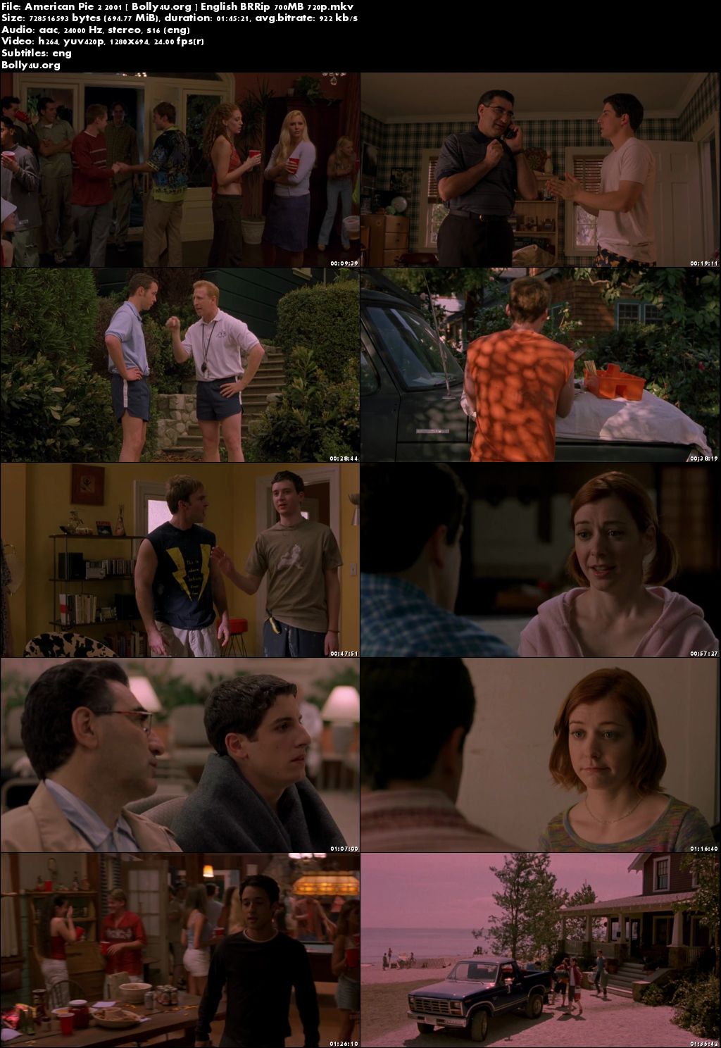 American Pie 2 2001 BRRip 300MB English Movie 480p Download American Pie 2 2001 BRRip 300MB English Movie 480p Download