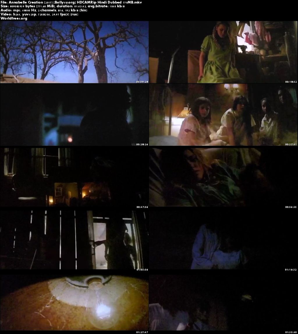 Annabelle Creation 2017 HDCAM 750MB Hindi Dubbed Download Annabelle Creation 2017 HDCAM 750MB Hindi Dubbed Download