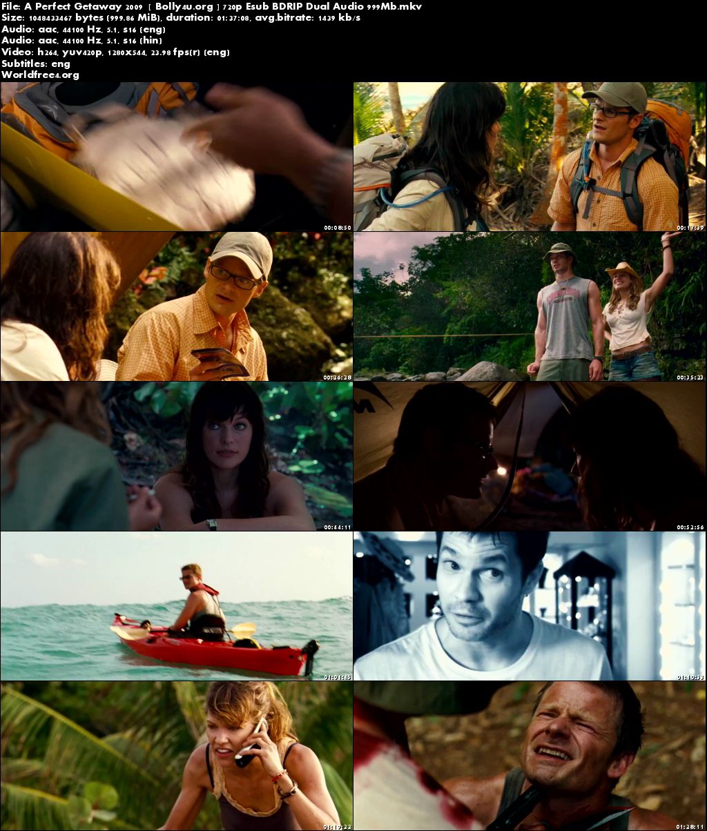 A Perfect Getaway 2009 BDRip 999Mb Hindi Dual Audio 720p Download A Perfect Getaway 2009 BDRip 999Mb Hindi Dual Audio 720p Download