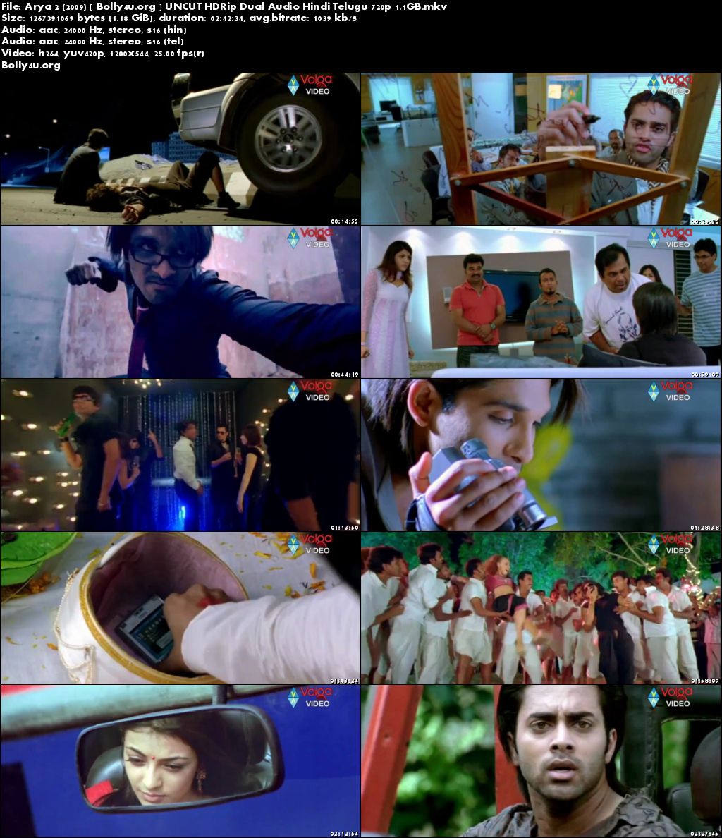Arya 2 2009 HDRip UNCUT Hindi Dubbed Dual Audio 720p Download Arya 2 2009 HDRip UNCUT Hindi Dubbed Dual Audio 720p Download