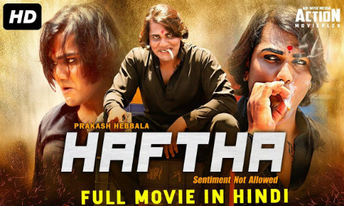 Haftha 2020 HDRip 900Mb Hindi Dubbed 720p Watch online Free Download bolly4u