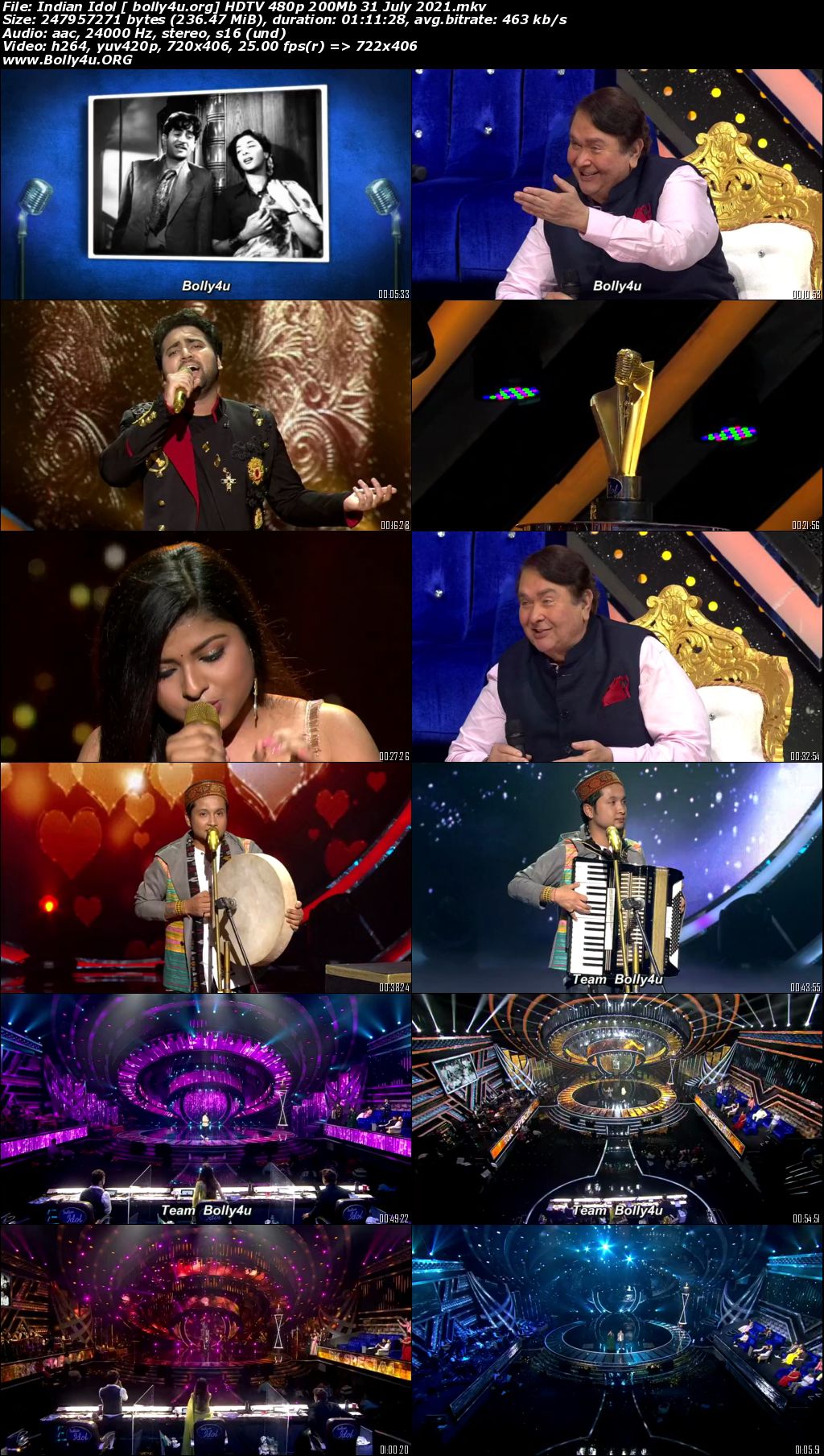 Indian Idol HDTV 480p 200Mb 31 July 2021 Download Indian Idol HDTV 480p 200Mb 31 July 2021 Download