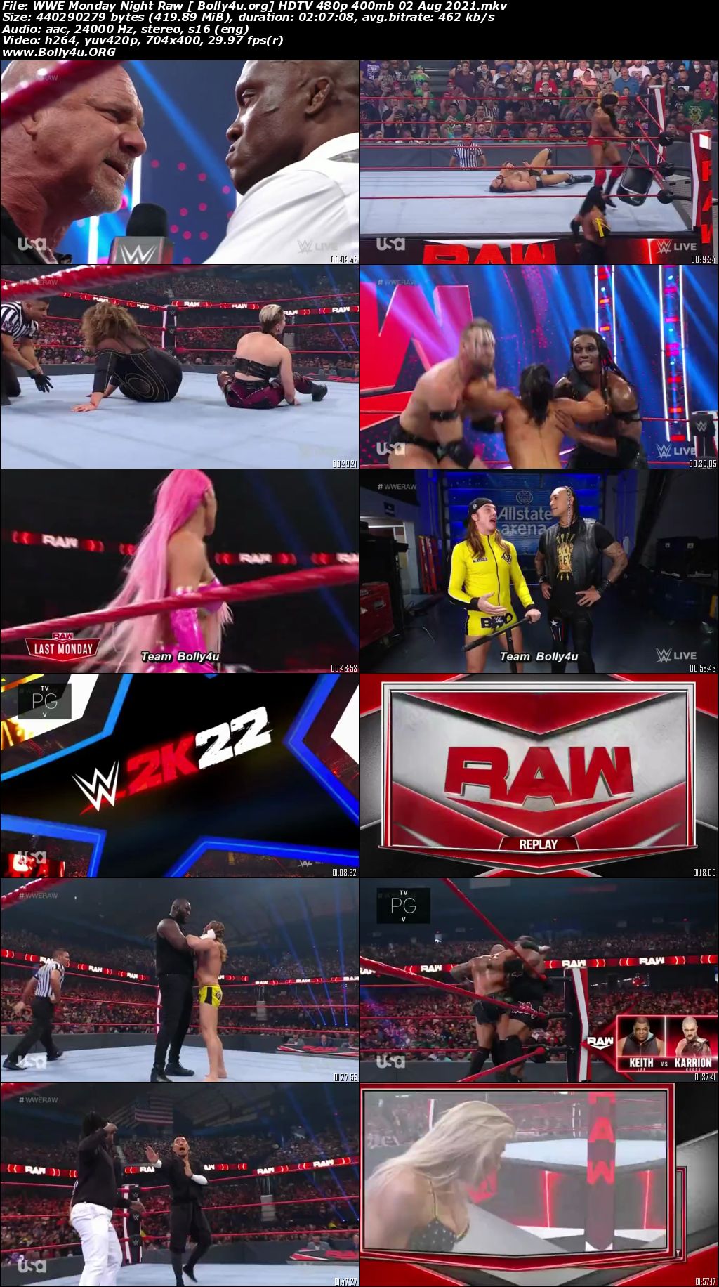 WWE Monday Night Raw HDTV 480p 400mb 02 Aug 2021 Download WWE Monday Night Raw HDTV 480p 400mb 02 Aug 2021 Download