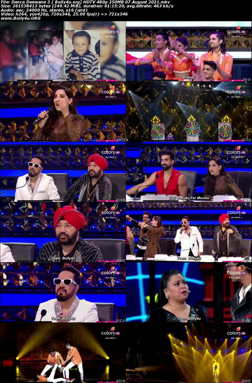 Dance Deewane 3 HDTV 480p 250MB 07 August 2021 Download Dance Deewane 3 HDTV 480p 250MB 07 August 2021 Download