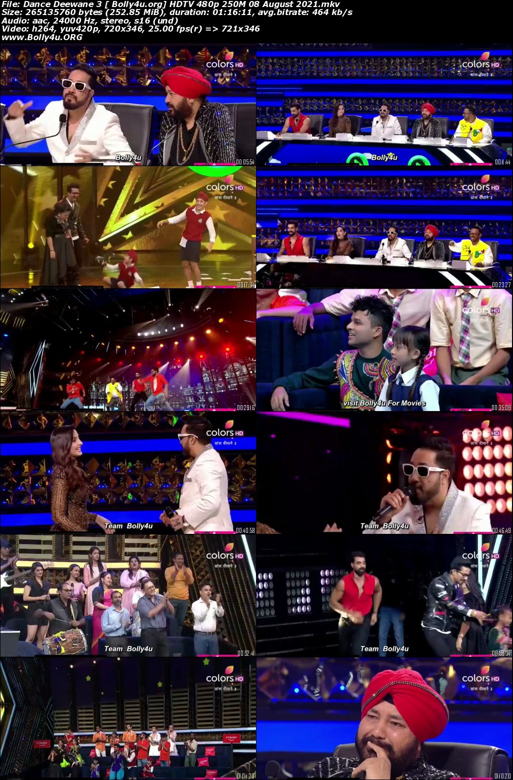 Dance Deewane 3 HDTV 480p 250MB 08 August 2021 Download Dance Deewane 3 HDTV 480p 250MB 08 August 2021 Download
