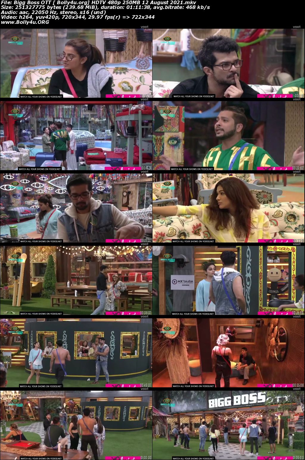 Bigg Boss OTT HDTV 480p 250MB 12 August 2021 Download Bigg Boss OTT HDTV 480p 250MB 12 August 2021 Download