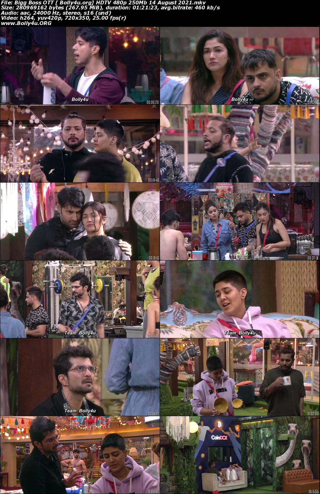 Bigg Boss OTT HDTV 480p 250Mb 14 August 2021 Download Bigg Boss OTT HDTV 480p 250Mb 14 August 2021 Download