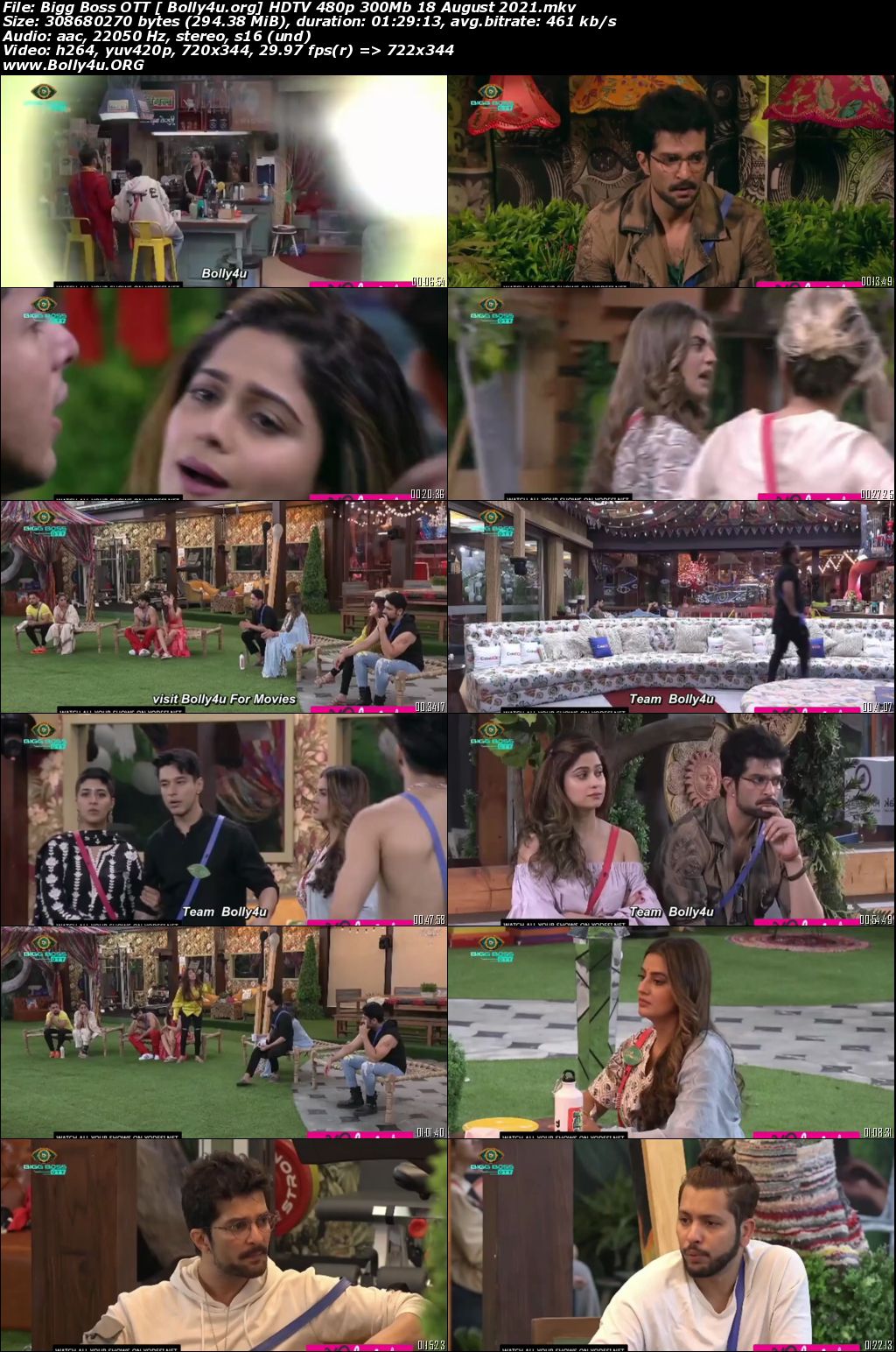 Bigg Boss OTT HDTV 480p 300Mb 18 August 2021 Download Bigg Boss OTT HDTV 480p 300Mb 18 August 2021 Download