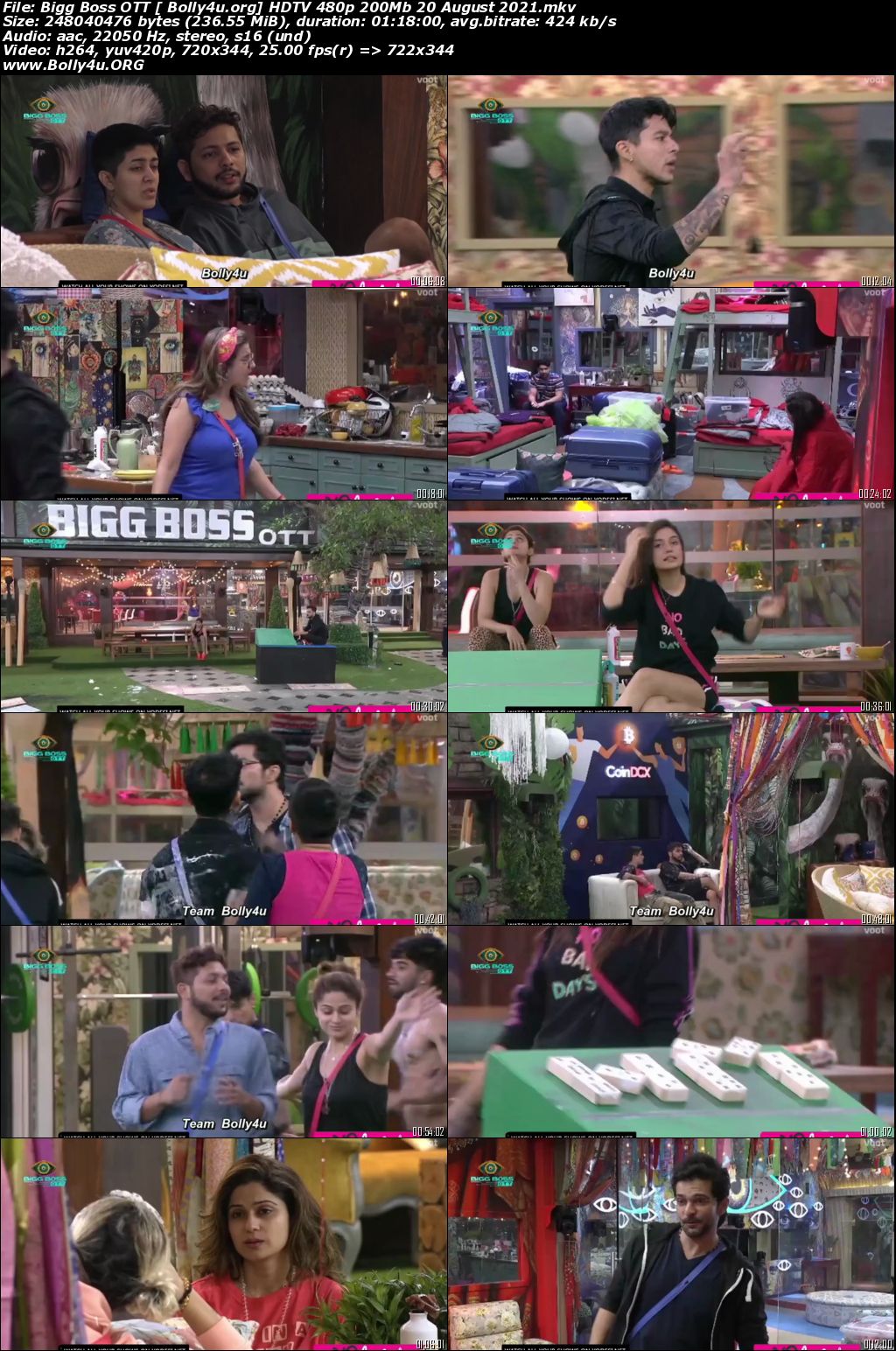 Bigg Boss OTT HDTV 480p 200Mb 20 August 2021 Download Bigg Boss OTT HDTV 480p 200Mb 20 August 2021 Download