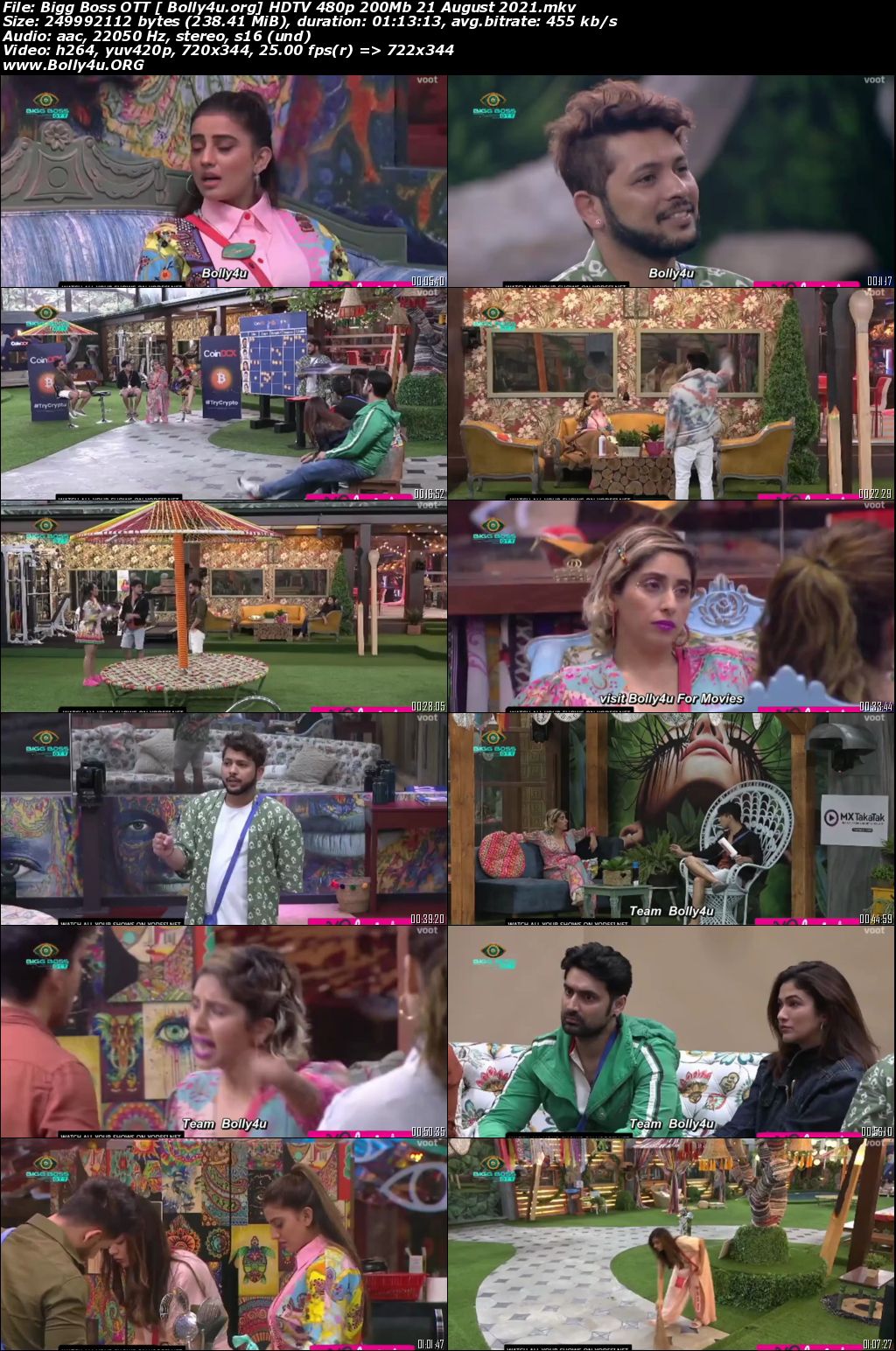 Bigg Boss OTT HDTV 480p 200Mb 21 August 2021 Download Bigg Boss OTT HDTV 480p 200Mb 21 August 2021 Download