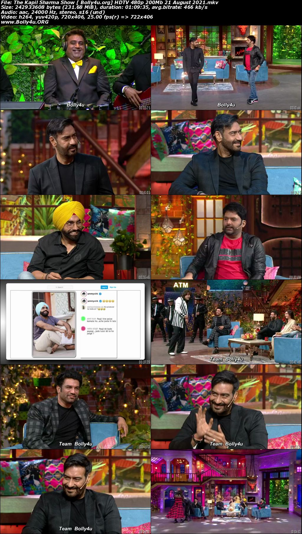 The Kapil Sharma Show HDTV 480p 200Mb 21 August 2021 Download The Kapil Sharma Show HDTV 480p 200Mb 21 August 2021 Download