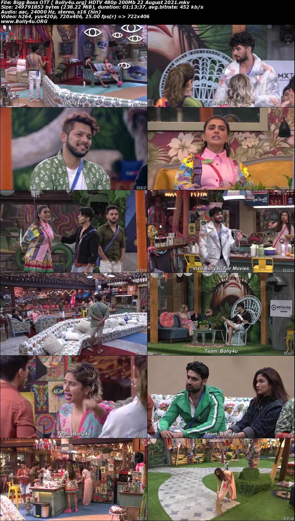 Bigg Boss OTT HDTV 480p 200Mb 22 August 2021 Download Bigg Boss OTT HDTV 480p 200Mb 22 August 2021 Download