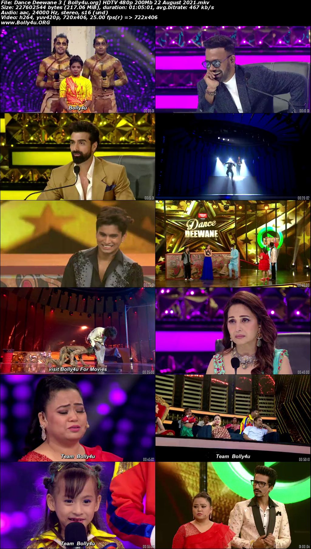 Dance Deewane 3 HDTV 480p 200Mb 22 August 2021 Download Dance Deewane 3 HDTV 480p 200Mb 22 August 2021 Download
