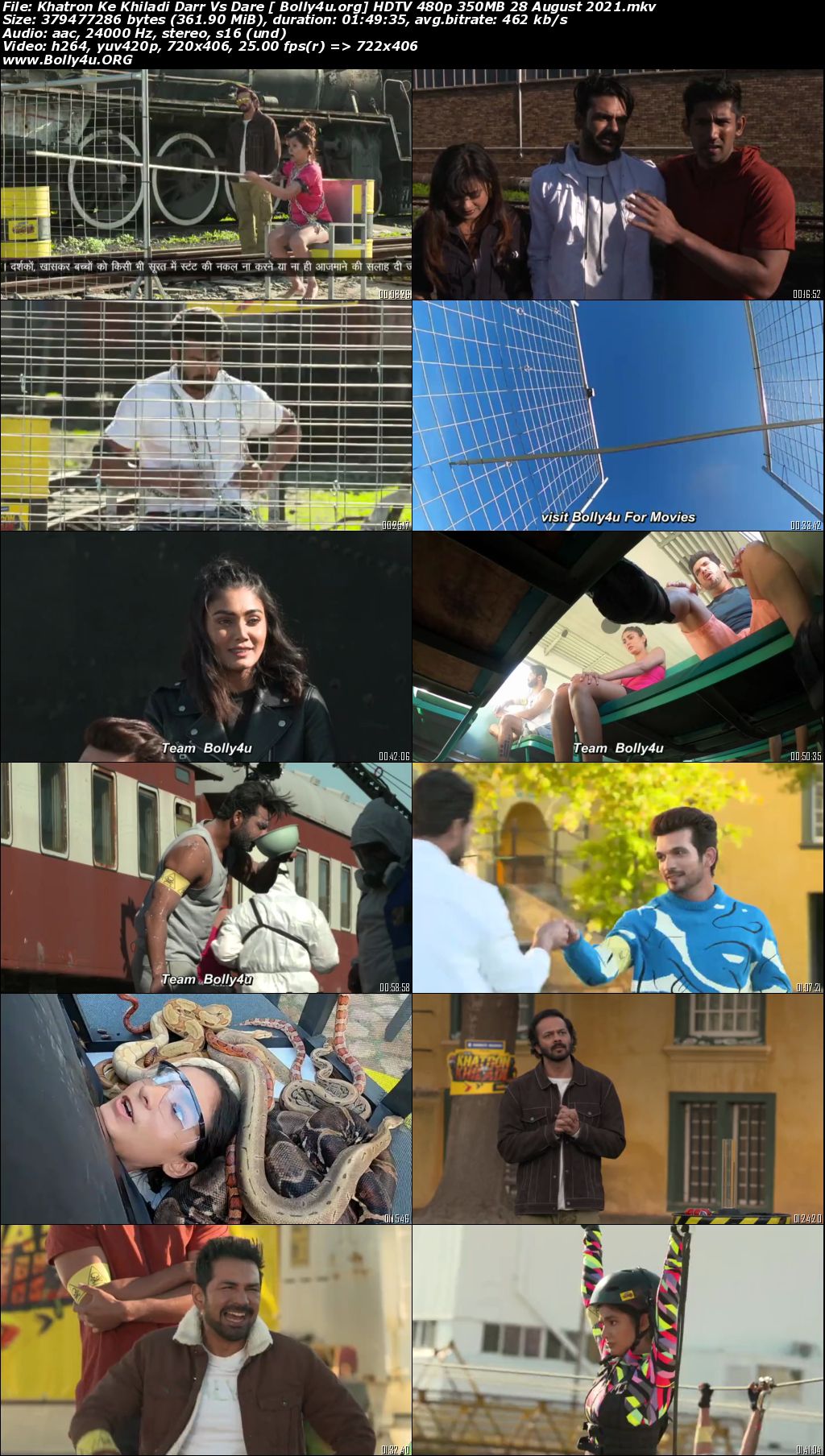 Khatron Ke Khiladi HDTV 480p 350MB 28 August 2021 Download Khatron Ke Khiladi HDTV 480p 350MB 28 August 2021 Download