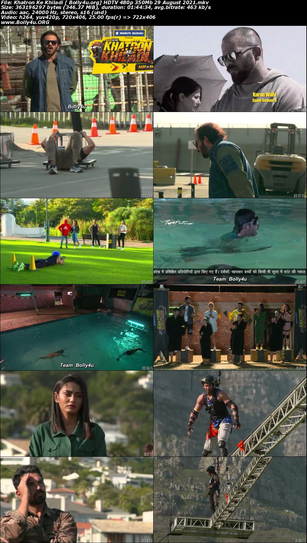 Khatron Ke Khiladi HDTV 480p 350Mb 29 August 2021 Download Khatron Ke Khiladi HDTV 480p 350Mb 29 August 2021 Download