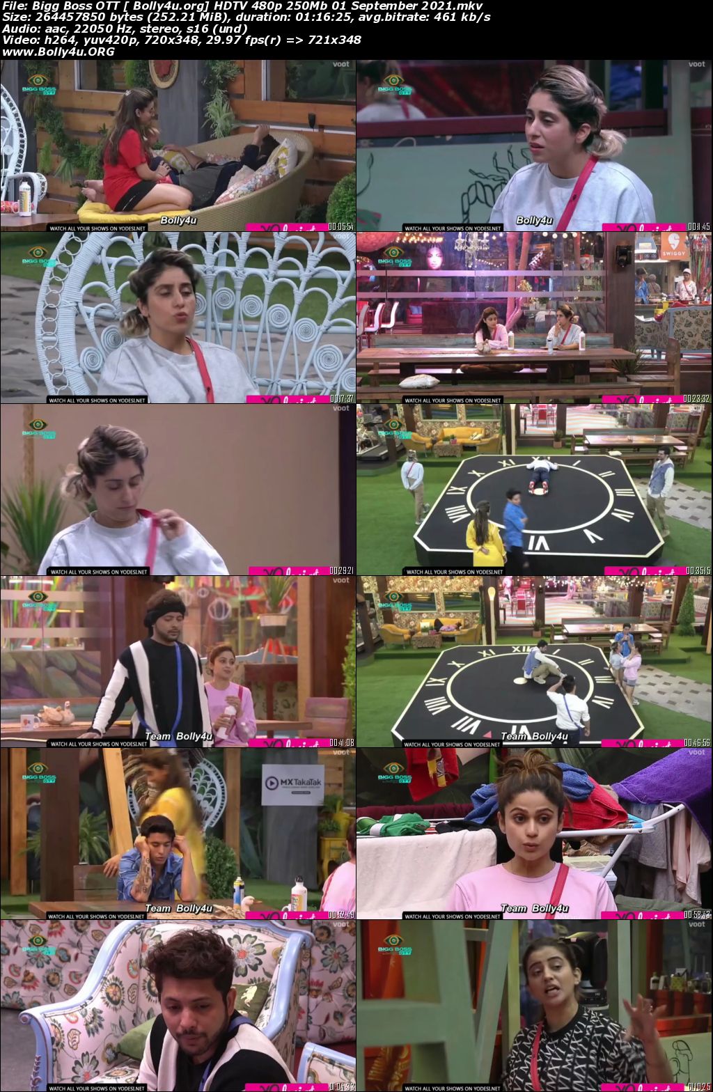 Bigg Boss OTT HDTV 480p 250Mb 01 September 2021 Download Bigg Boss OTT HDTV 480p 250Mb 01 September 2021 Download