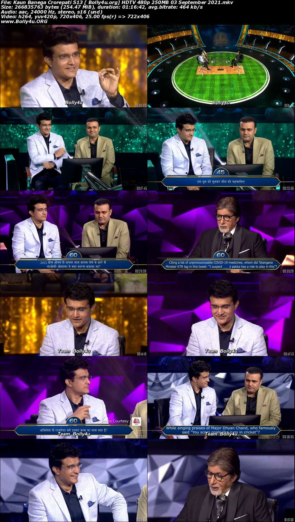 Kaun Banega Crorepati S13 HDTV 480p 250MB 03 September 2021 Download Kaun Banega Crorepati S13 HDTV 480p 250MB 03 September 2021 Download