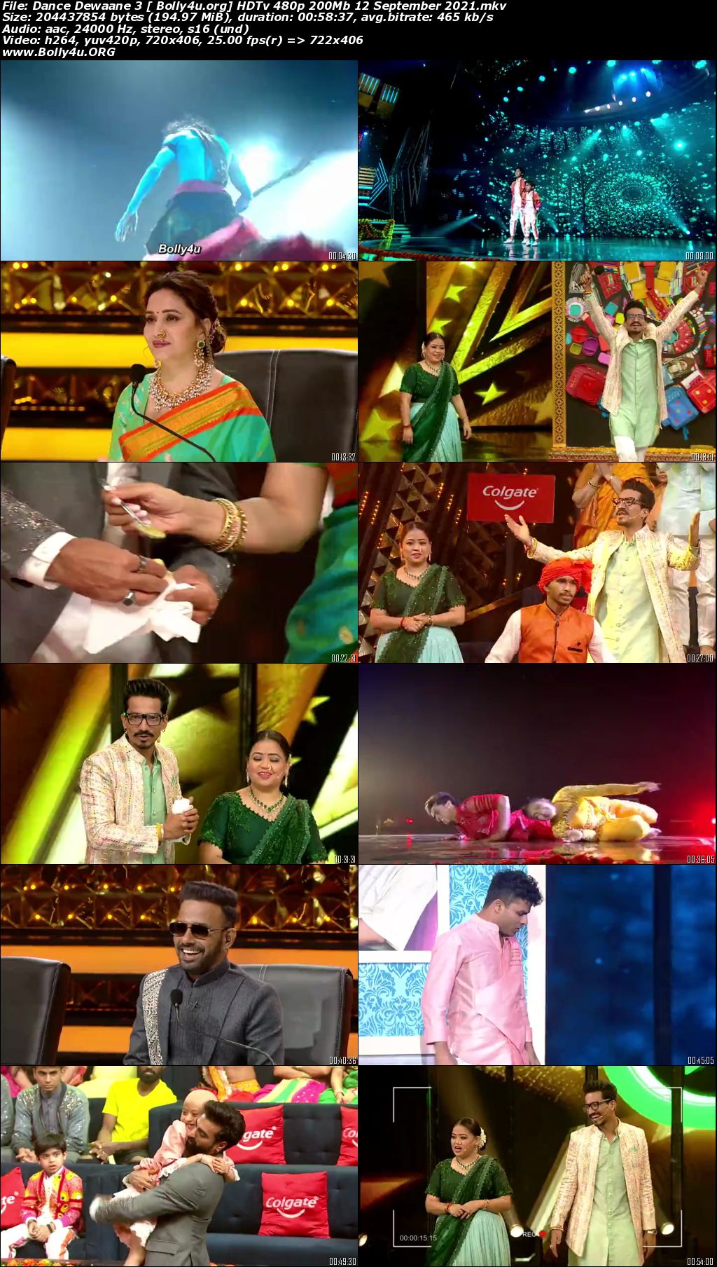 Dance Dewaane 3 HDTV 480p 200Mb 12 September 2021 Download Dance Dewaane 3 HDTV 480p 200Mb 12 September 2021 Download