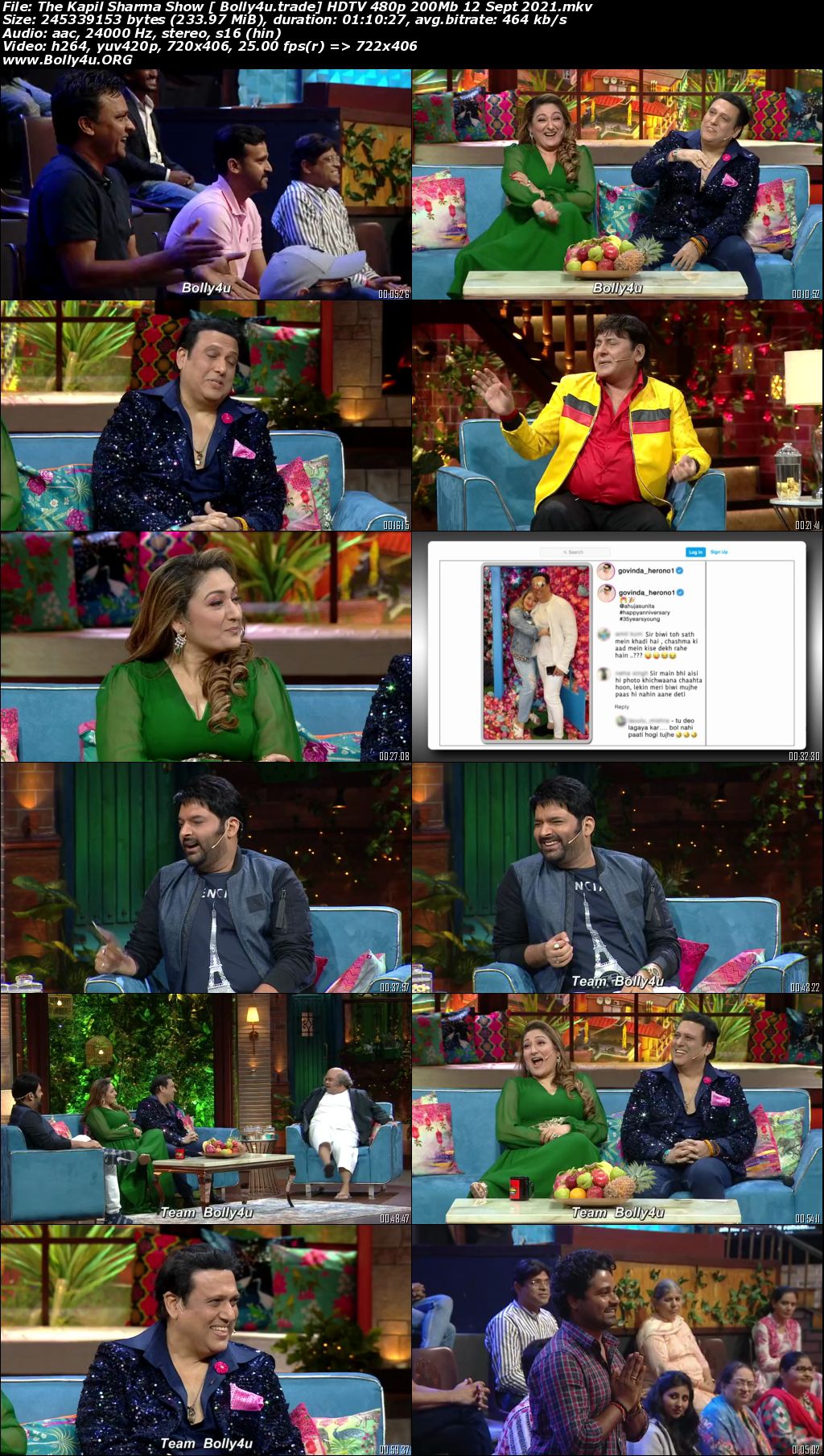 The Kapil Sharma Show HDTV 480p 200Mb 12 September 2021 Download The Kapil Sharma Show HDTV 480p 200Mb 12 September 2021 Download