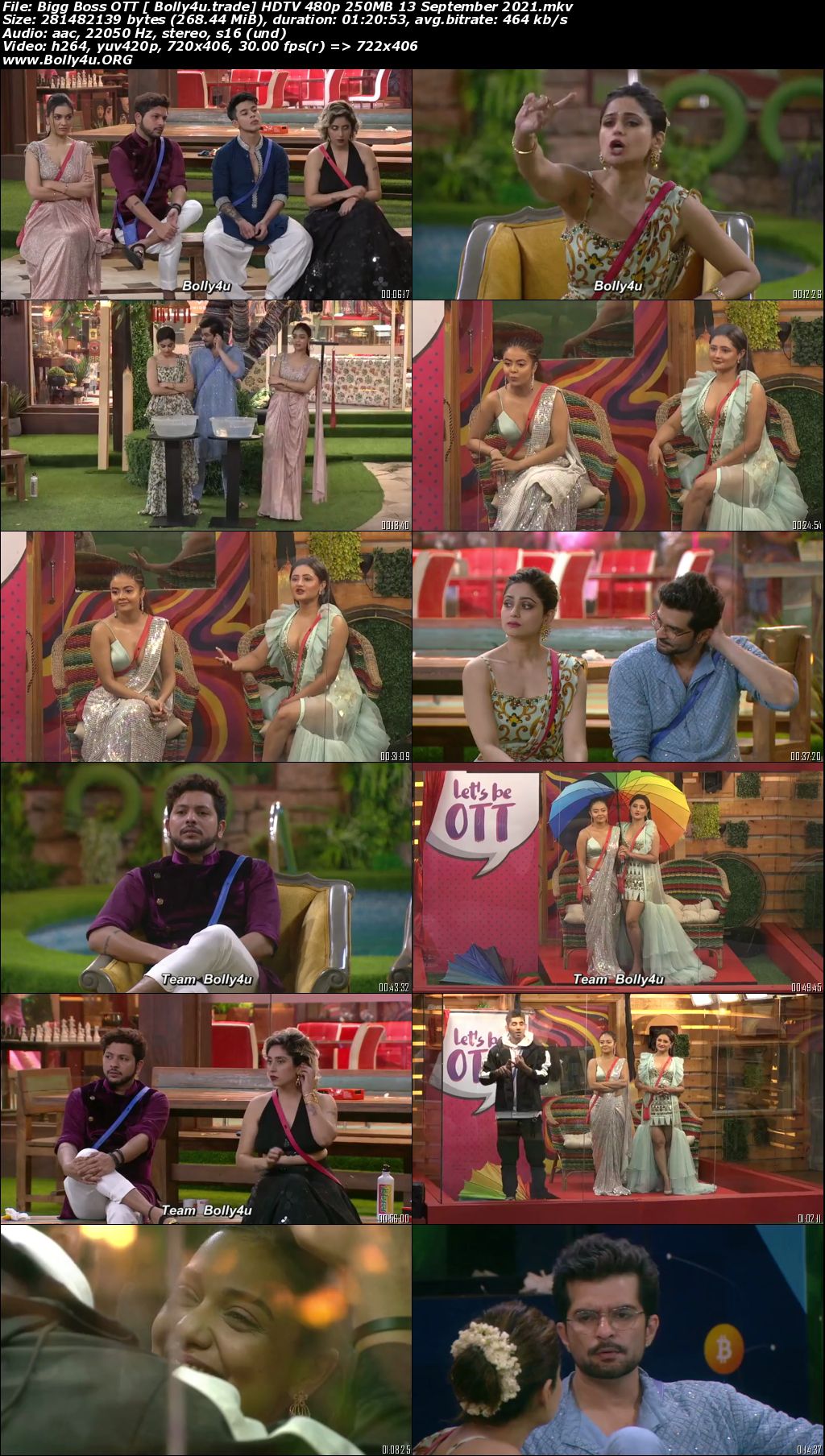Bigg Boss OTT HDTV 480p 250MB 13 September 2021 Download Bigg Boss OTT HDTV 480p 250MB 13 September 2021 Download