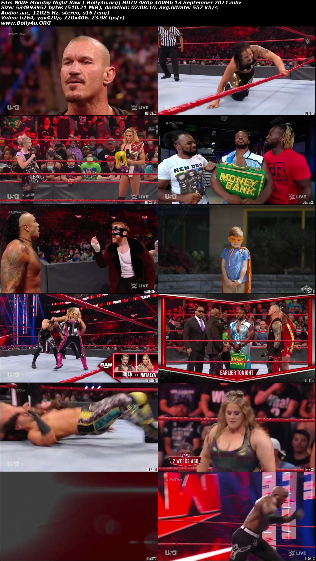 WWE Monday Night Raw HDTV 480p 400Mb 13 September 2021 Download WWE Monday Night Raw HDTV 480p 400Mb 13 September 2021 Download