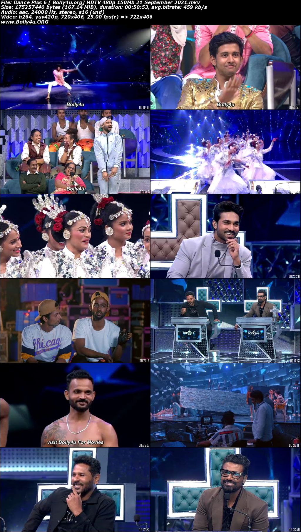 Dance Plus 6 HDTV 480p 150Mb 21 September 2021 Download Dance Plus 6 HDTV 480p 150Mb 21 September 2021 Download