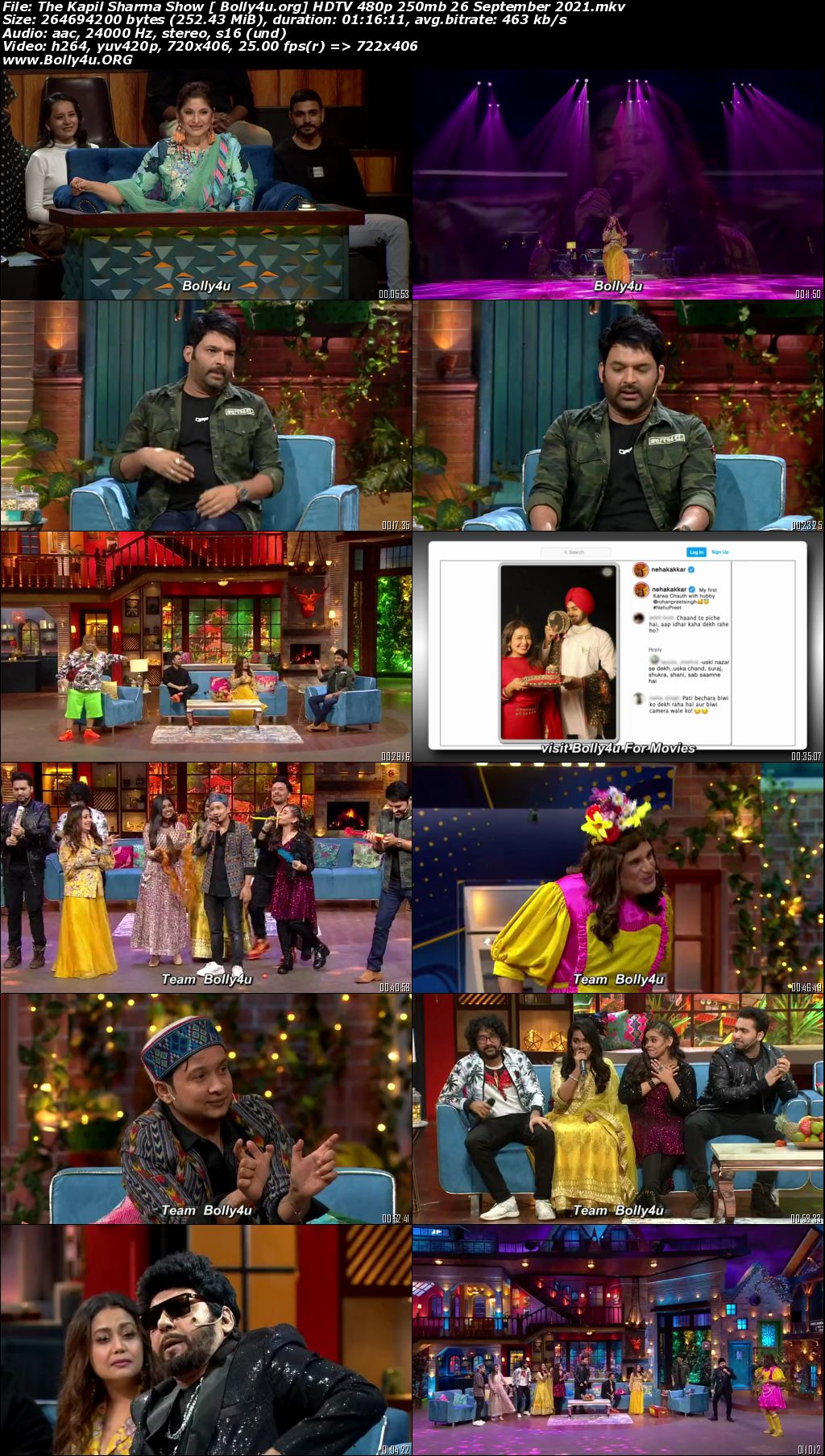The Kapil Sharma Show HDTV 480p 250mb 26 September 2021 Download The Kapil Sharma Show HDTV 480p 250mb 26 September 2021 Download