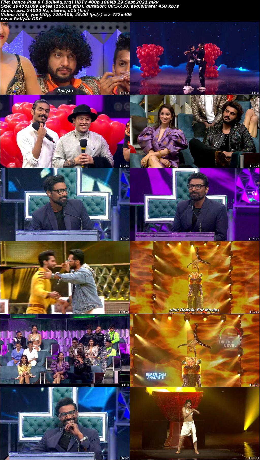 Dance Plus 6 HDTV 480p 180Mb 29 Sept 2021 Download Dance Plus 6 HDTV 480p 180Mb 29 Sept 2021 Download