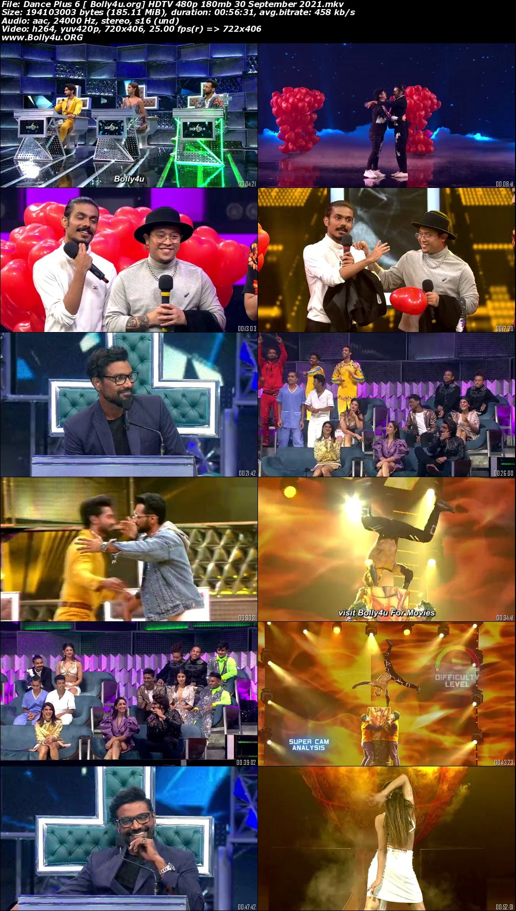 Dance Plus 6 HDTV 480p 180MB 30 September 2021 Download Dance Plus 6 HDTV 480p 180MB 30 September 2021 Download