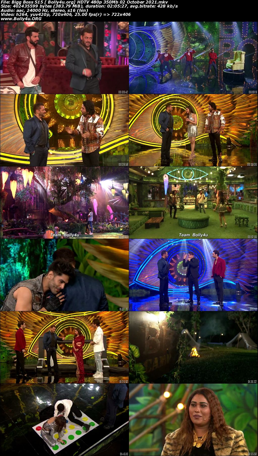 Bigg Boss S15 HDTV 480p 350Mb 02 October 2021 Download Bigg Boss S15 HDTV 480p 350Mb 02 October 2021 Download