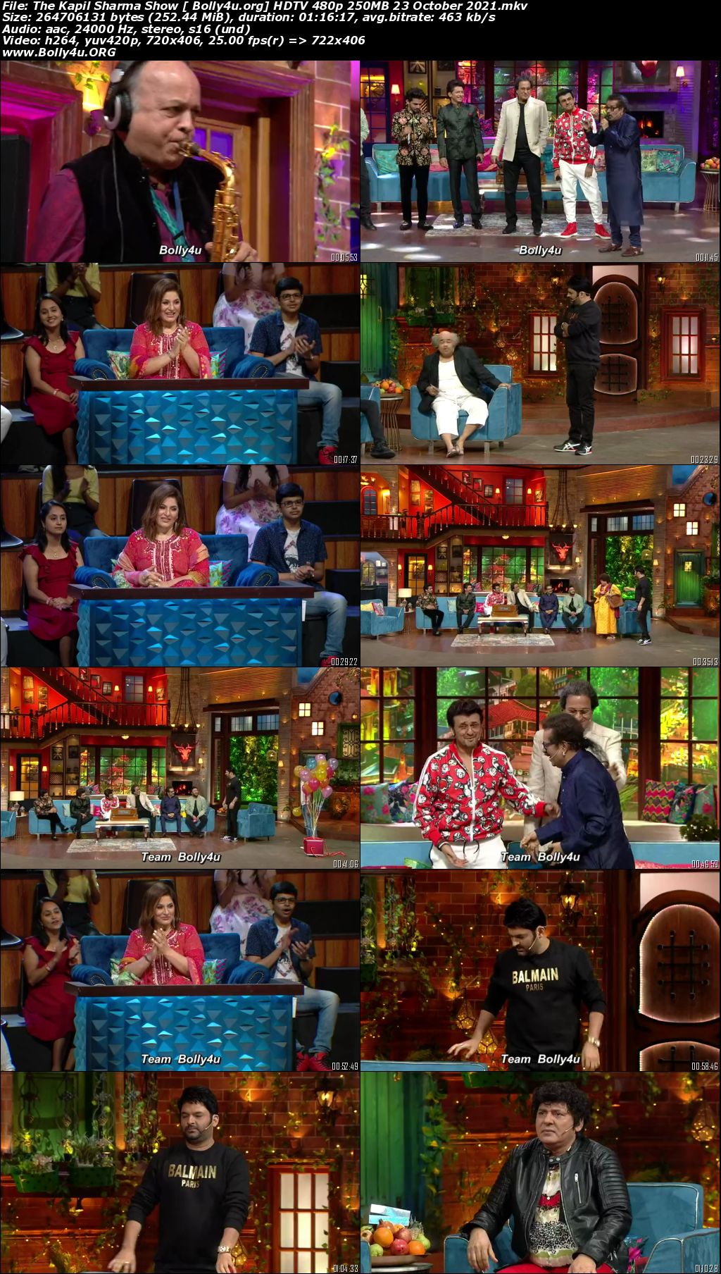 The Kapil Sharma Show HDTV 480p 250MB 23 October 2021 Download The Kapil Sharma Show HDTV 480p 250MB 23 October 2021 Download