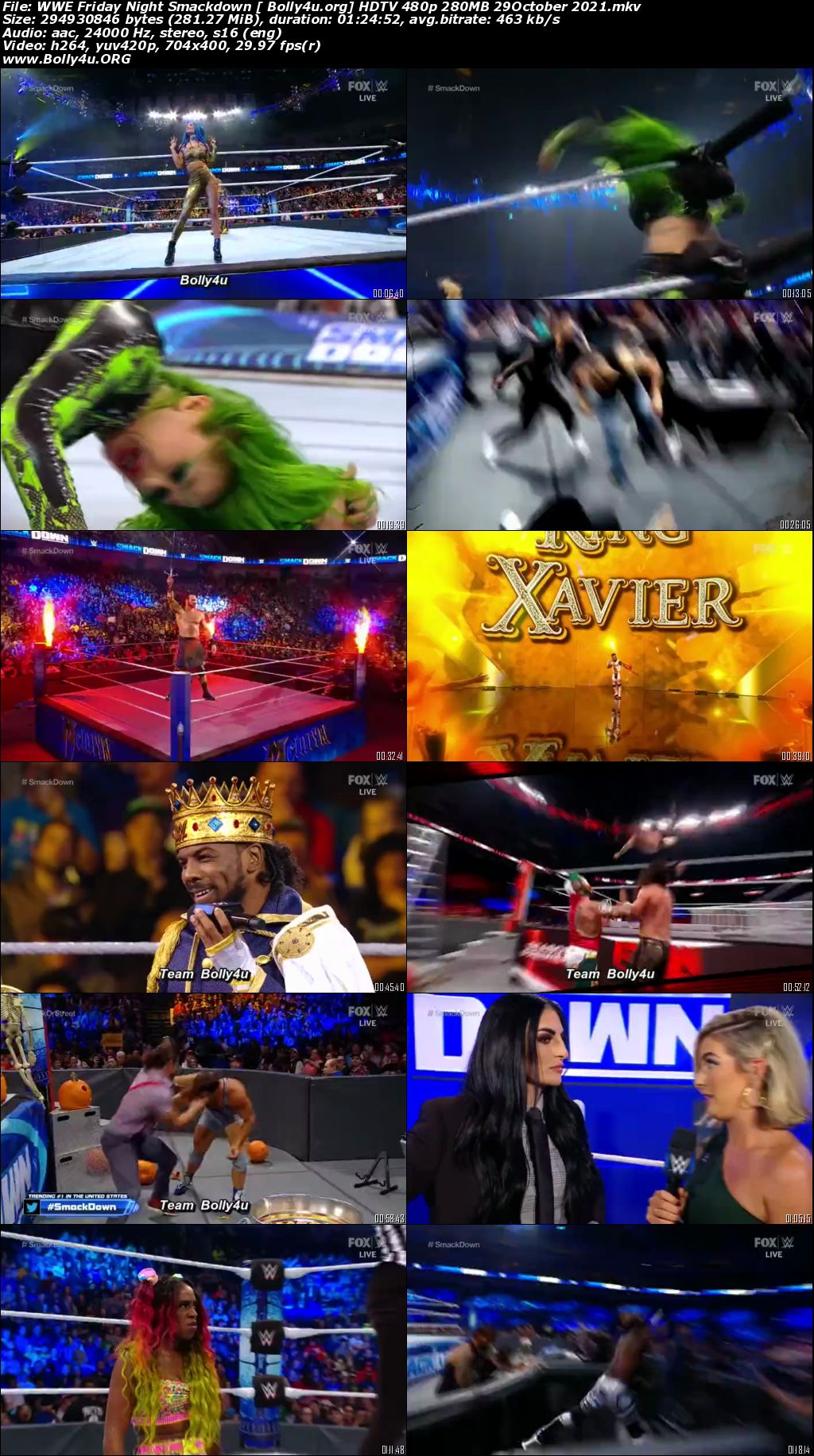 WWE Friday Night Smackdown HDTV 480p 280MB 29 October 2021 Download WWE Friday Night Smackdown HDTV 480p 280MB 29 October 2021 Download