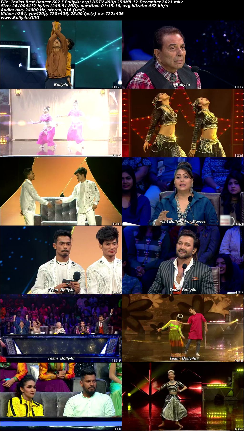Indias Best Dancer S02 HDTV 480p 250MB 12 December 2021 Download Indias Best Dancer S02 HDTV 480p 250MB 12 December 2021 Download