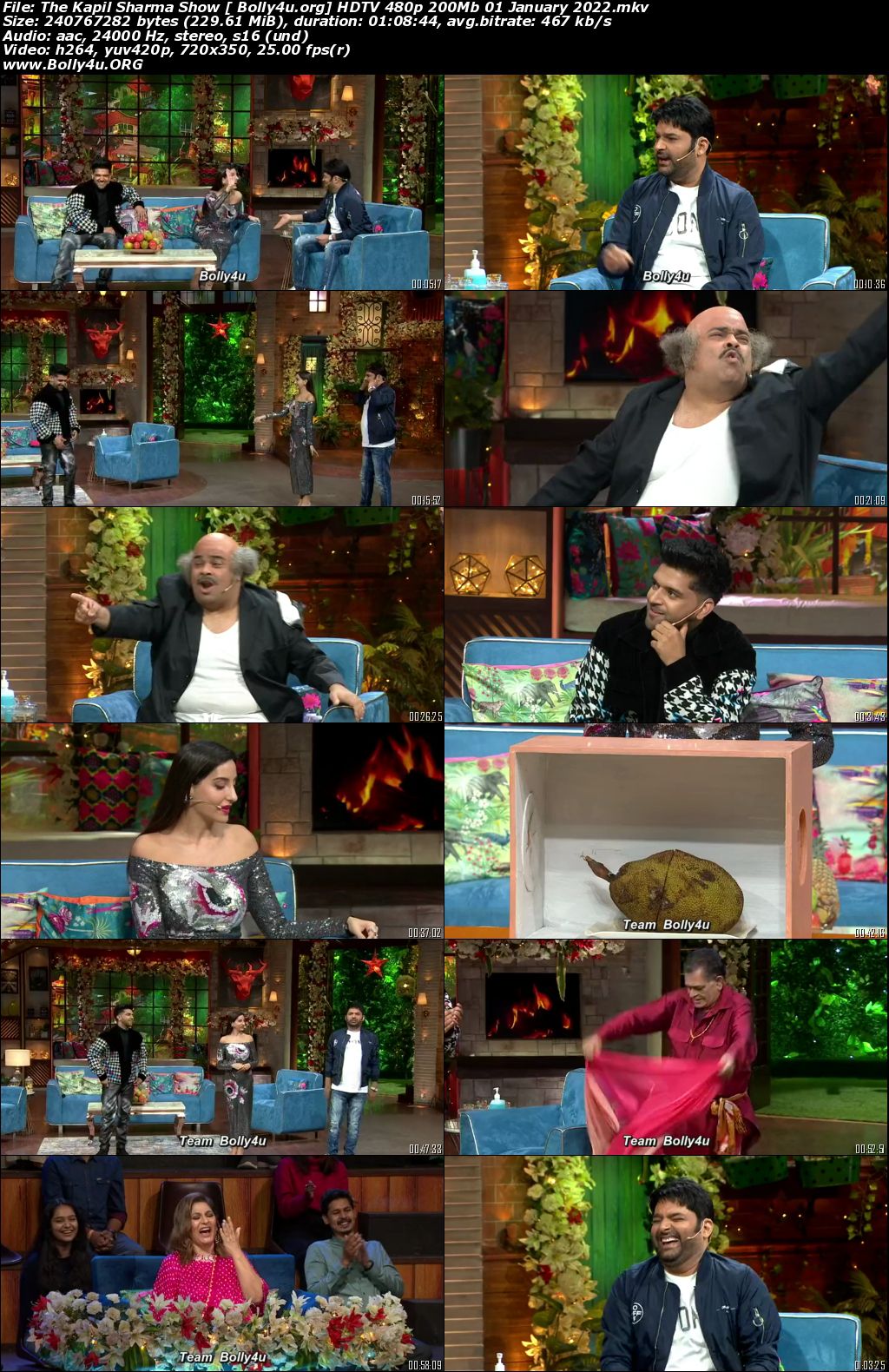 The Kapil Sharma Show HDTV 480p 200Mb 01 January 2022 Download The Kapil Sharma Show HDTV 480p 200Mb 01 January 2022 Download