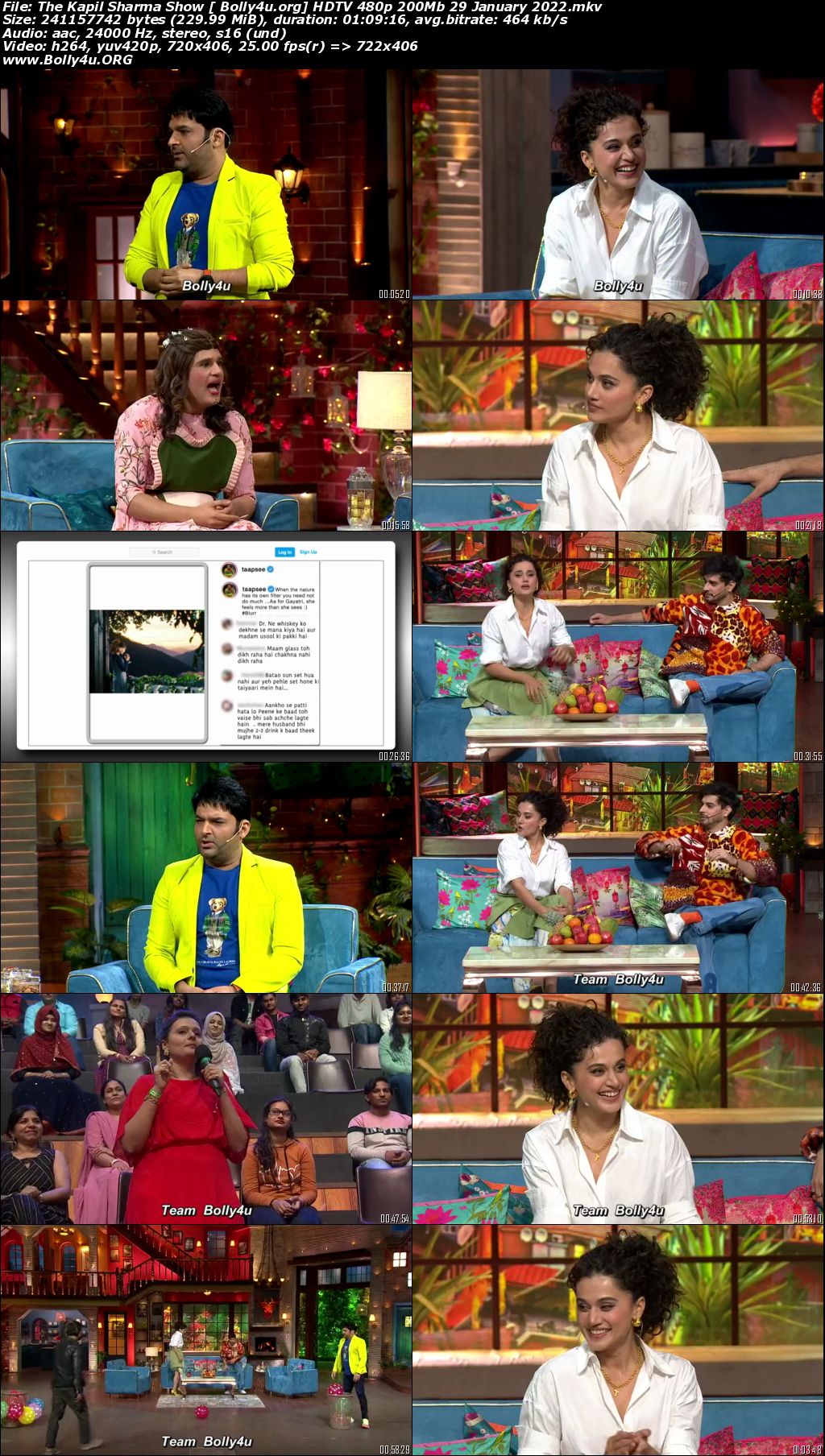 The Kapil Sharma Show HDTV 480p 200Mb 29 January 2022 Download The Kapil Sharma Show HDTV 480p 200Mb 29 January 2022 Download