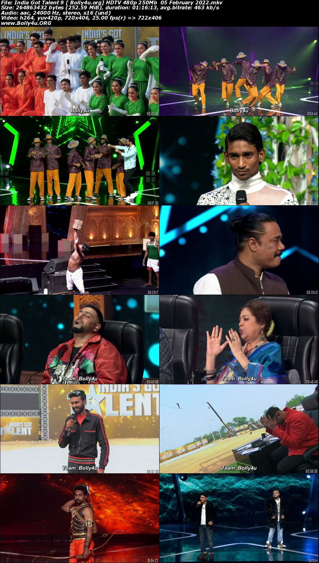 India Got Talent 9 HDTV 480p 250Mb 05 February 2022 Download India Got Talent 9 HDTV 480p 250Mb 05 February 2022 Download