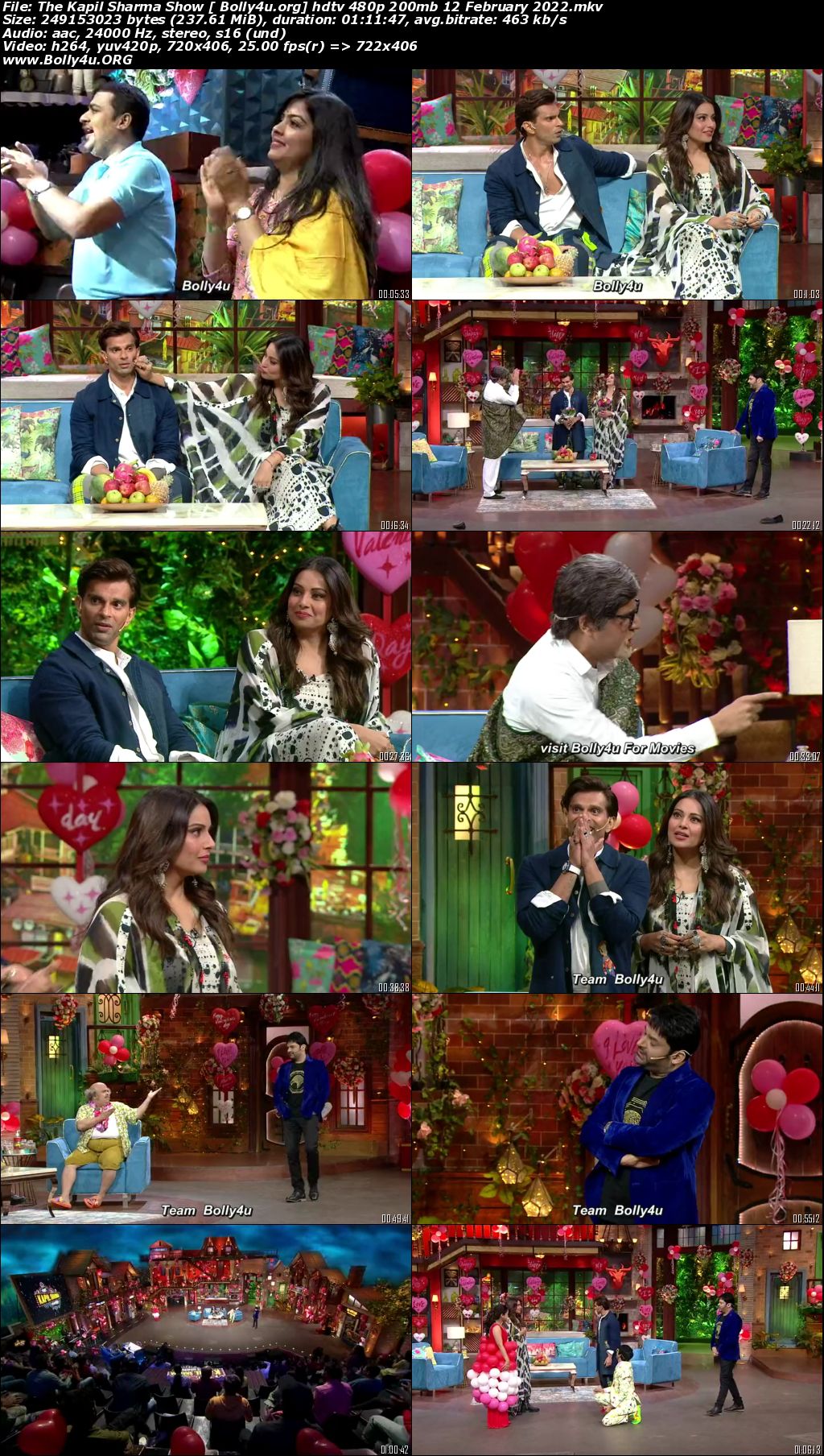 The Kapil Sharma Show HDTV 480p 200Mb 12 February 2022 Download The Kapil Sharma Show HDTV 480p 200Mb 12 February 2022 Download