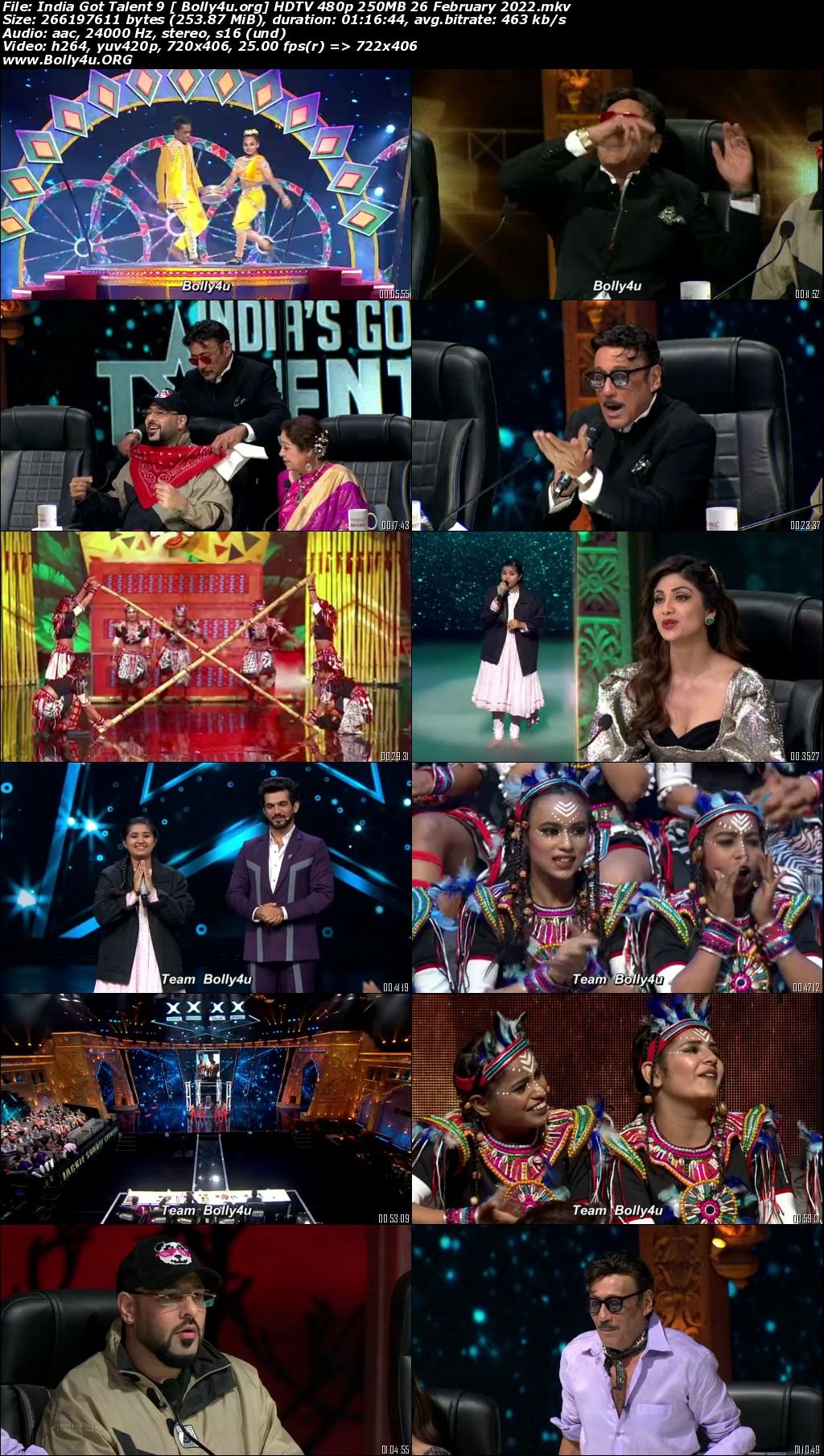 India Got Talent 9 HDTV 480p 250MB 26 February 2022 Download India Got Talent 9 HDTV 480p 250MB 26 February 2022 Download