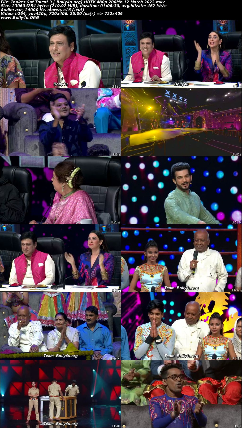Indias Got Talent 9 HDTV 480p 200Mb 12 March 2022 Download Indias Got Talent 9 HDTV 480p 200Mb 12 March 2022 Download