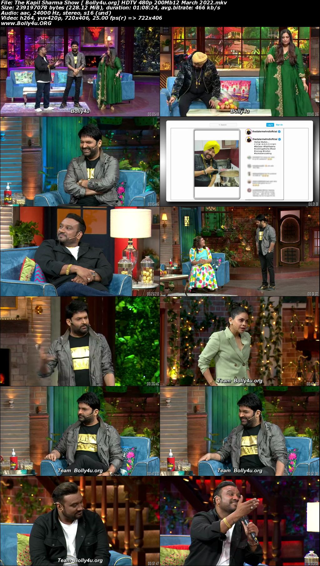 The Kapil Sharma Show HDTV 480p 200Mb 12 March 2022 Download The Kapil Sharma Show HDTV 480p 200Mb 12 March 2022 Download