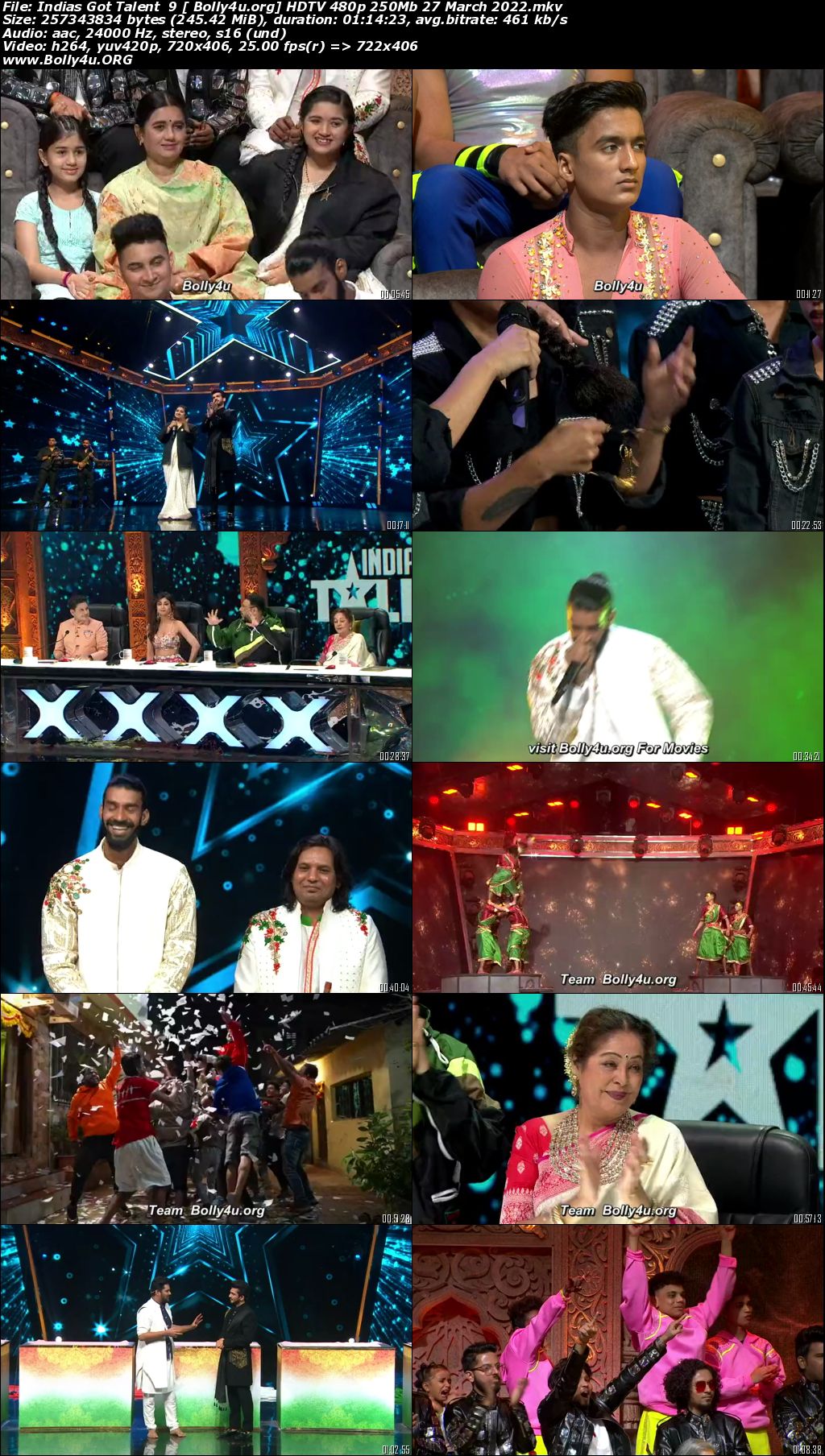 Indias Got Talent 9 HDTV 480p 250Mb 27 March 2022 Download Indias Got Talent 9 HDTV 480p 250Mb 27 March 2022 Download