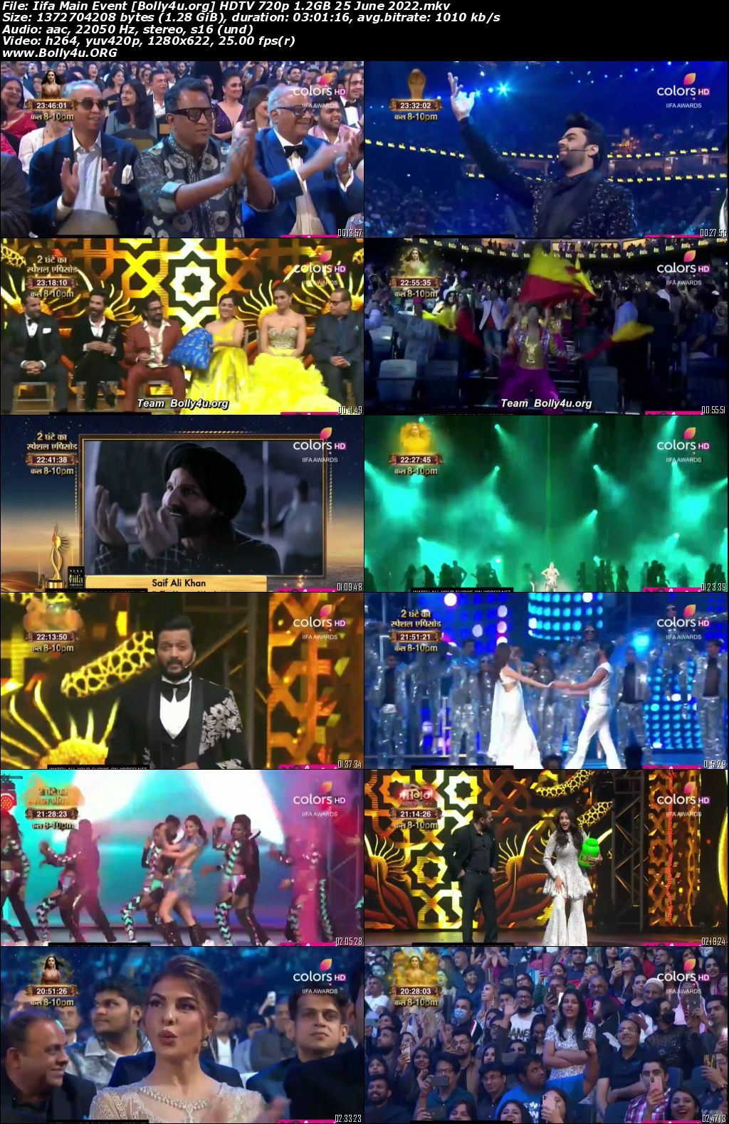 IIFA Awards 2022 HDTV Main Event 720p 480p 25th June 2022 Download IIFA Awards 2022 HDTV Main Event 720p 480p 25th June 2022 Download