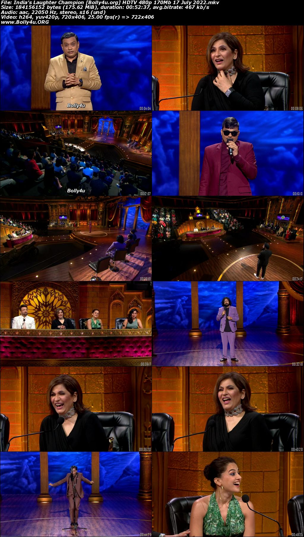 Indias Laughter Champion HDTV 480p 170Mb 17 July 2022 Download Indias Laughter Champion HDTV 480p 170Mb 17 July 2022 Download