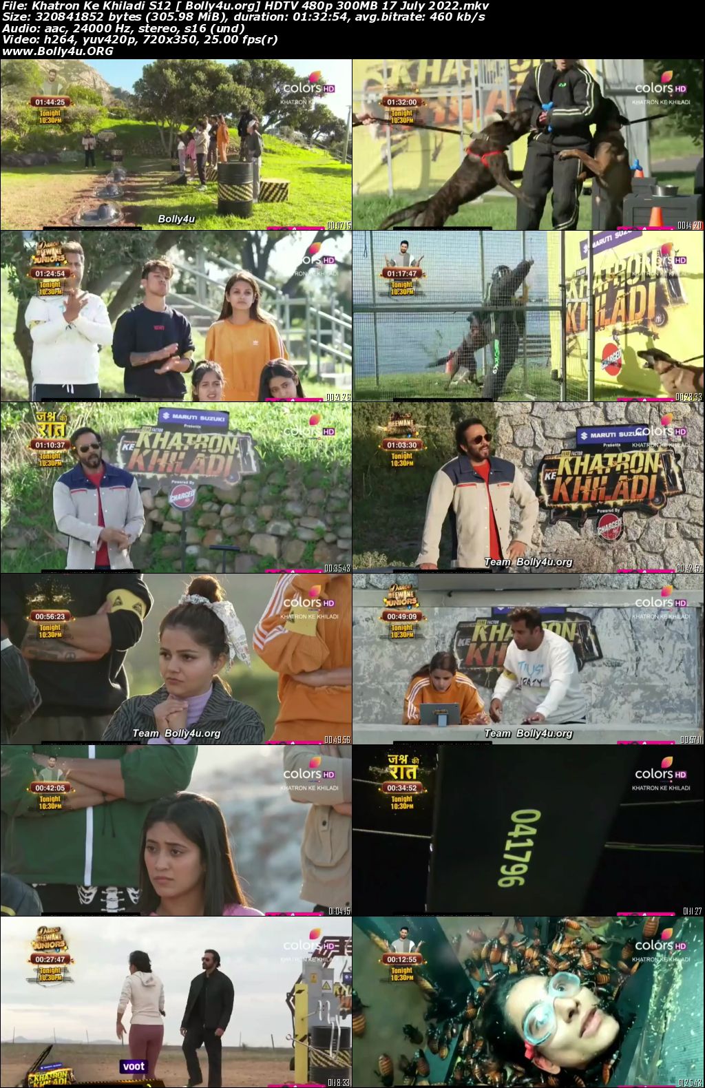 Khatron Ke Khiladi S12 HDTV 480p 300MB 17 July 2022 Download Khatron Ke Khiladi S12 HDTV 480p 300MB 17 July 2022 Download