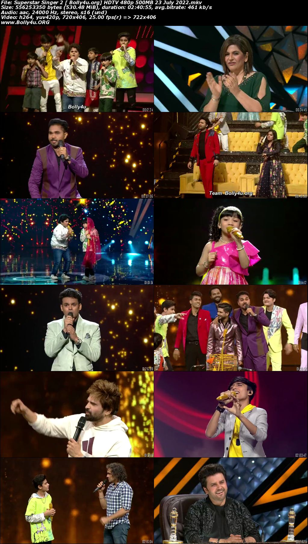 Superstar Singer 2 HDTV 480p 500MB 23 July 2022 Download Superstar Singer 2 HDTV 480p 500MB 23 July 2022 Download