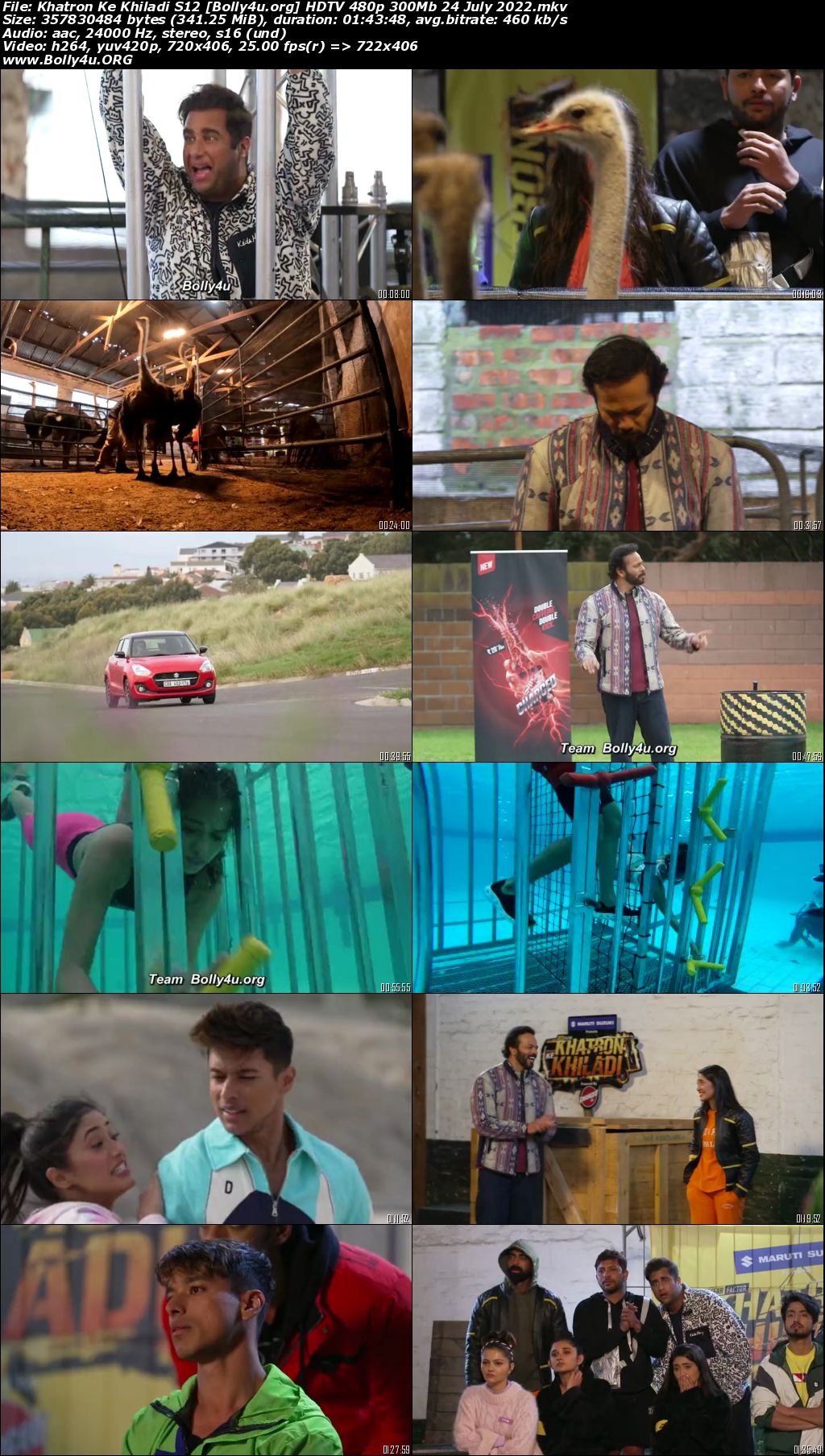 Khatron Ke Khiladi S12 HDTV 480p 300Mb 24 July 2022 Download Khatron Ke Khiladi S12 HDTV 480p 300Mb 24 July 2022 Download