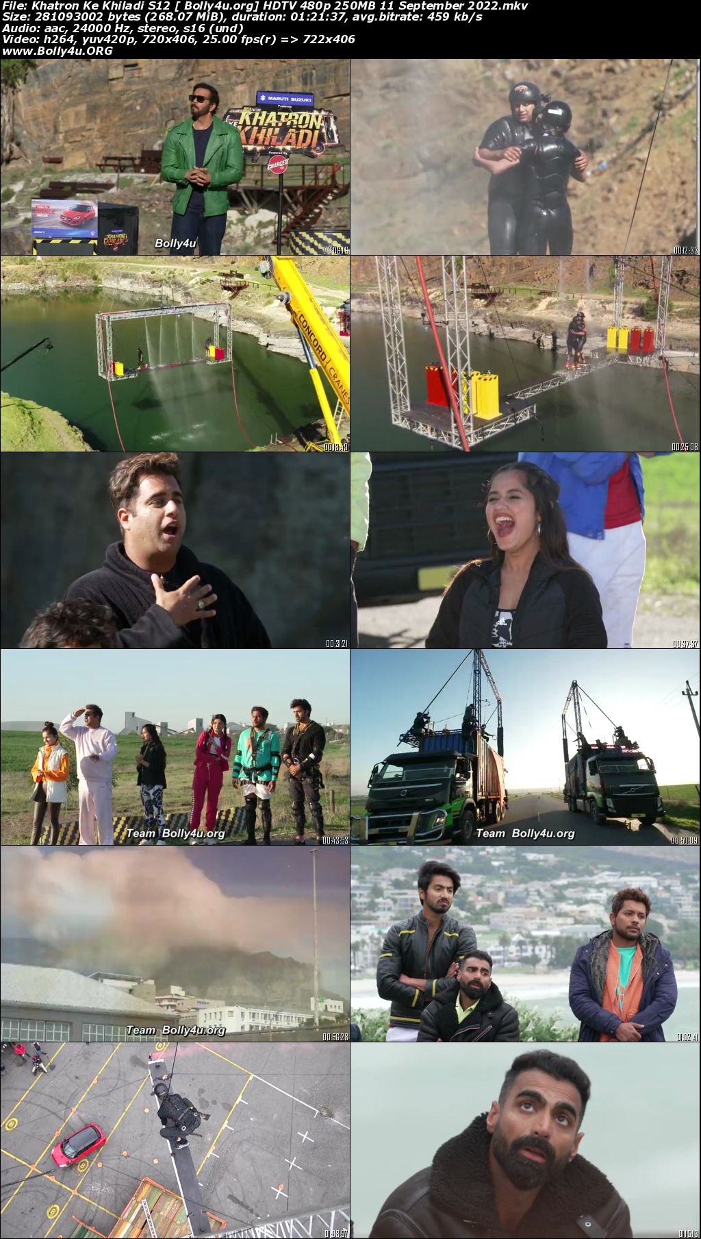 Khatron Ke Khiladi S12 HDTV 480p 250MB 11 September 2022 Download Khatron Ke Khiladi S12 HDTV 480p 250MB 11 September 2022 Download