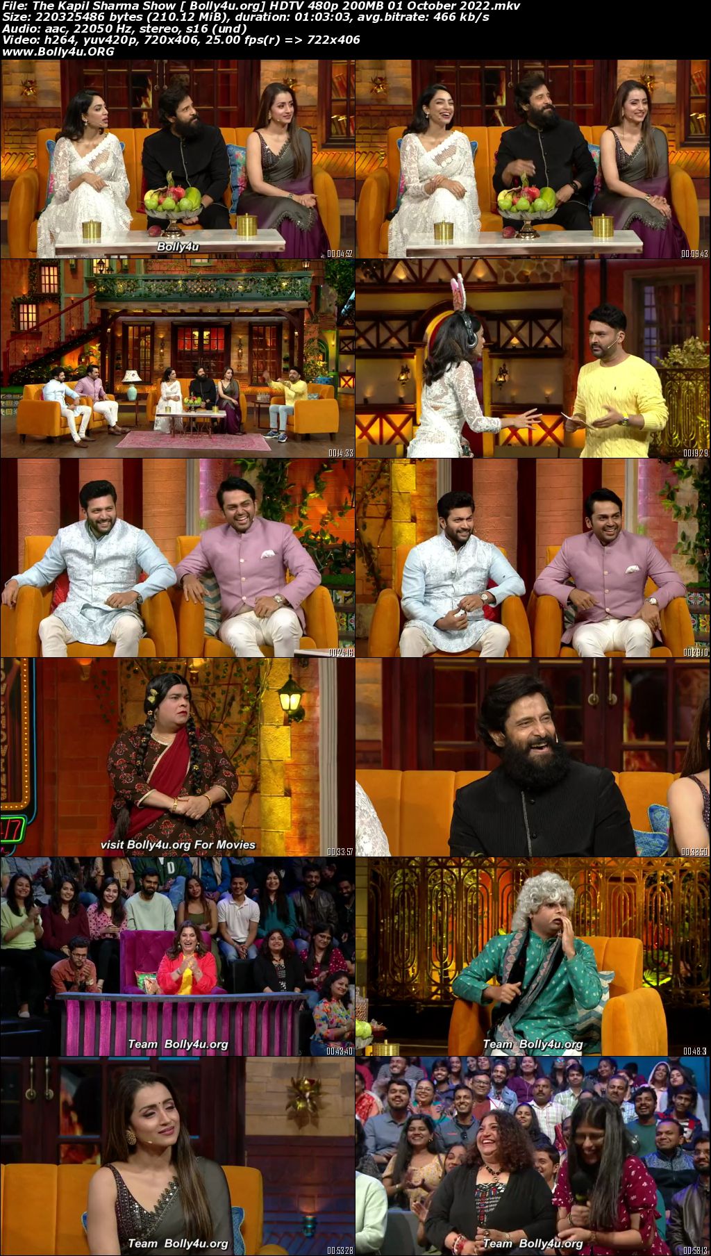 The Kapil Sharma Show HDTV 480p 200MB 01 October 2022 Download The Kapil Sharma Show HDTV 480p 200MB 01 October 2022 Download