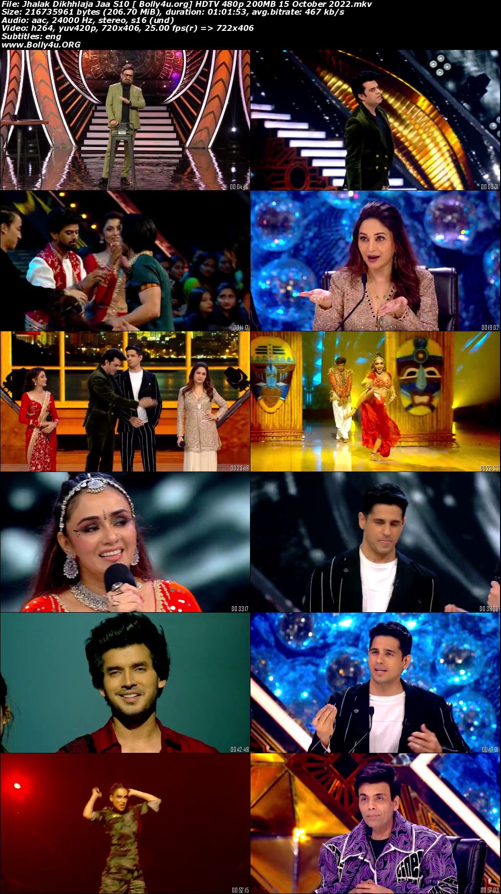 Jhalak Dikhhlaja Jaa S10 HDTV 480p 200MB 15 October 2022 Download Jhalak Dikhhlaja Jaa S10 HDTV 480p 200MB 15 October 2022 Download